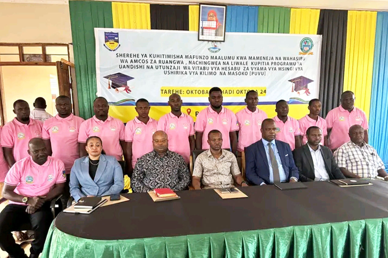 MoCU Concludes Training on Bookkeeping and Financial Records for Cooperative Managers and Accountants
