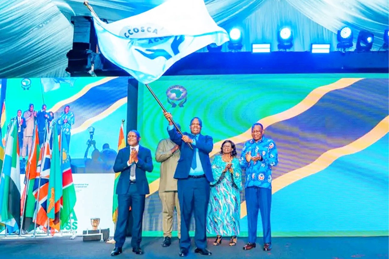 MoCU Represents Tanzania in Official Handover of SACCA Congress 2026 Flag